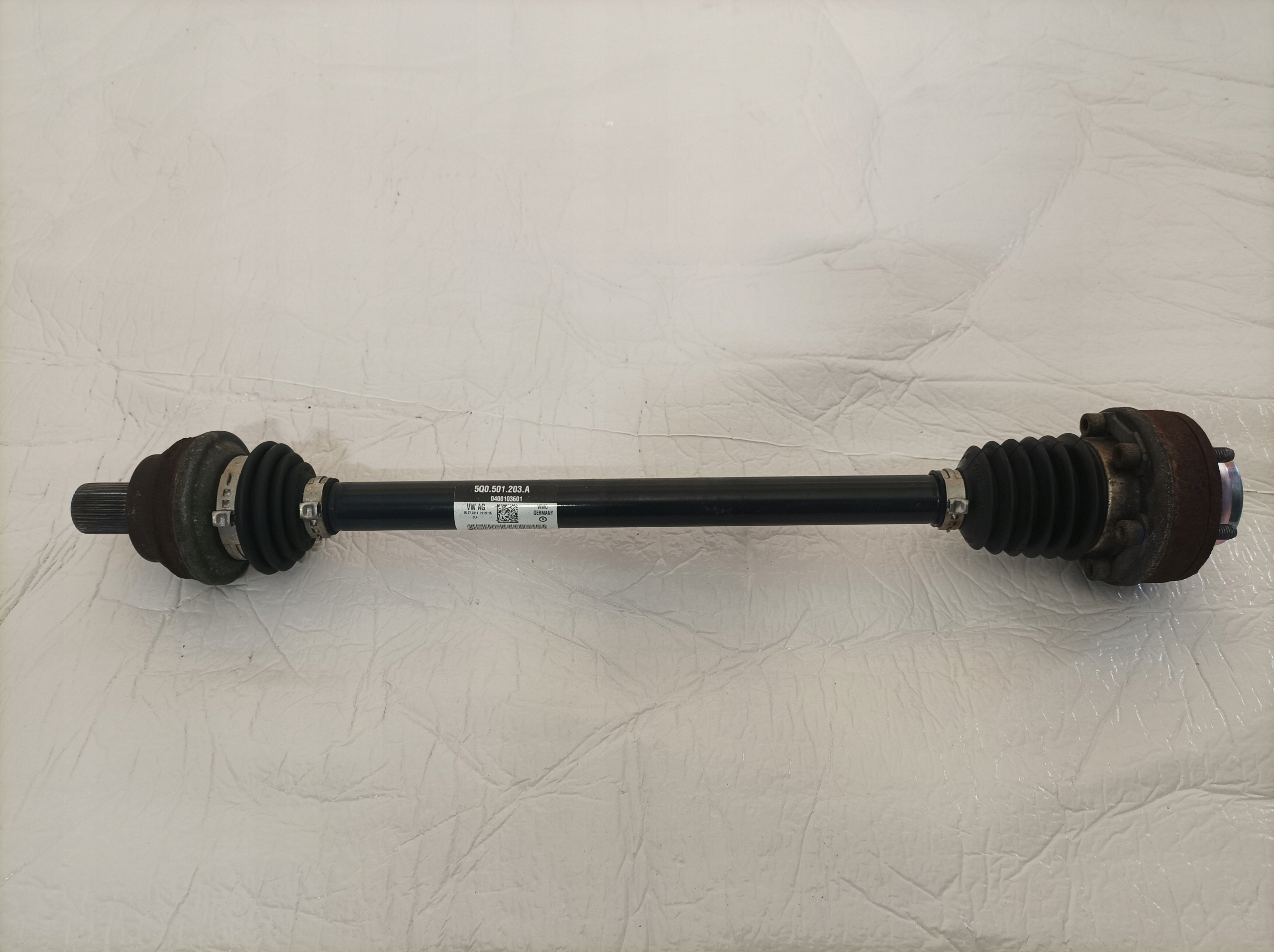 Audi A3 S3 8V 5Q0501203A semi-axis left rear part