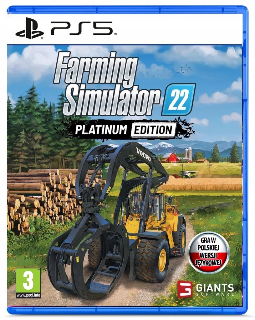Farming Simulator 22 Platinum Edition PlayStation 5 (PS5) pudełkowa