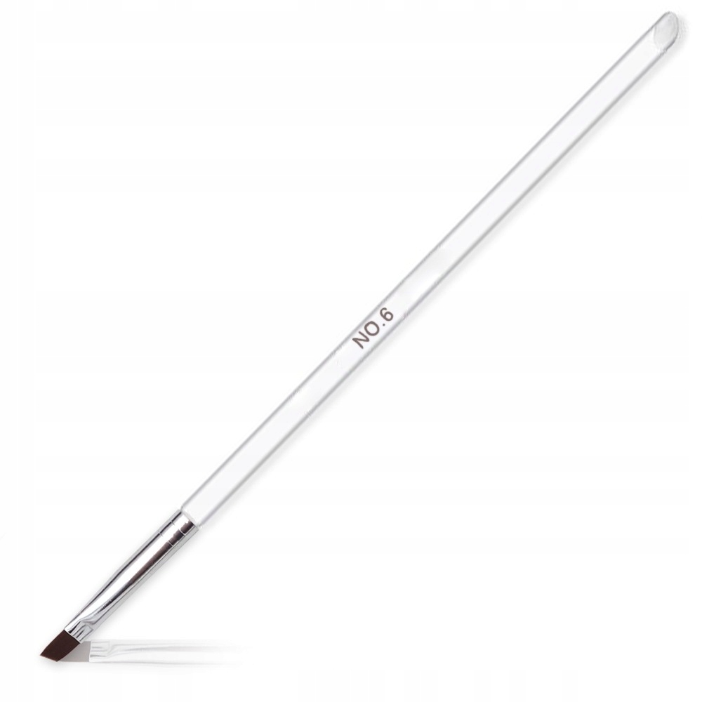 

Pędzel do żelu skośny no.6 przezroczysty
