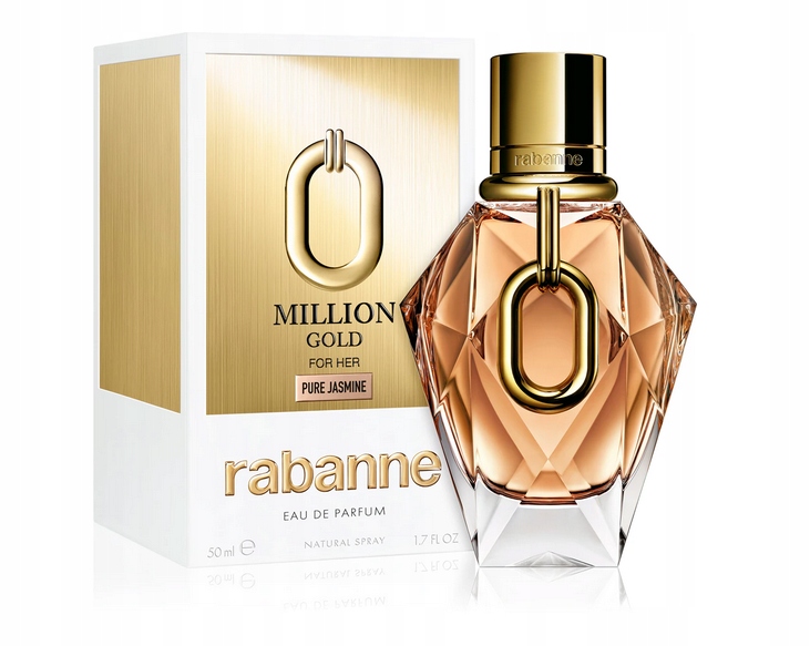 Rabanne Million Gold For Her Pure Jasmine woda perfumowana 50 ml
