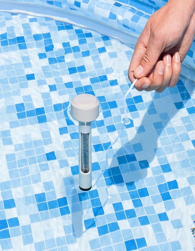 Pływający Termometr Basenowy do Basenu Jacuzzi Wanny Whirlpool INTEX 29039# Kod producenta 073894470778