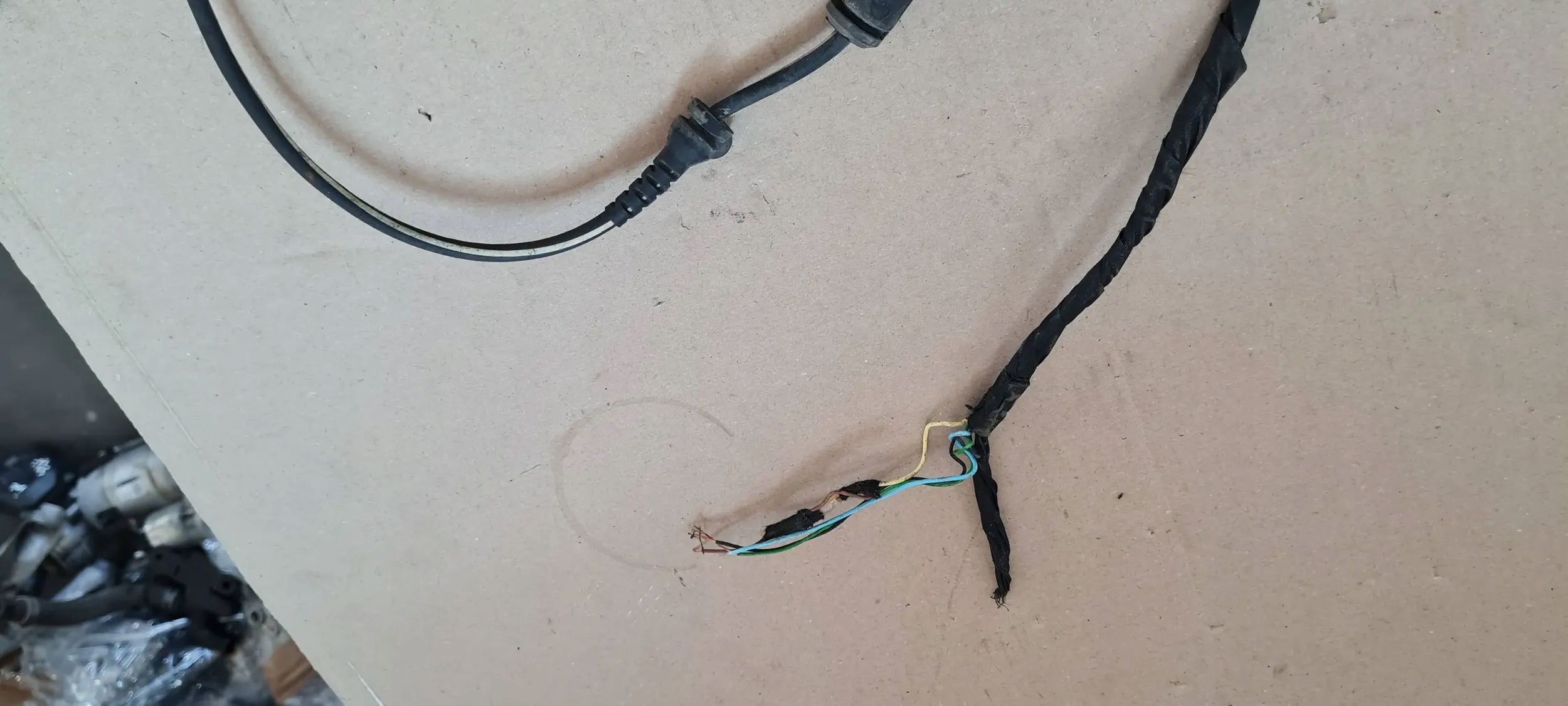 Q7 4M II bundle wiring connecting spoiler wheels ABS right front A4 B9 A5