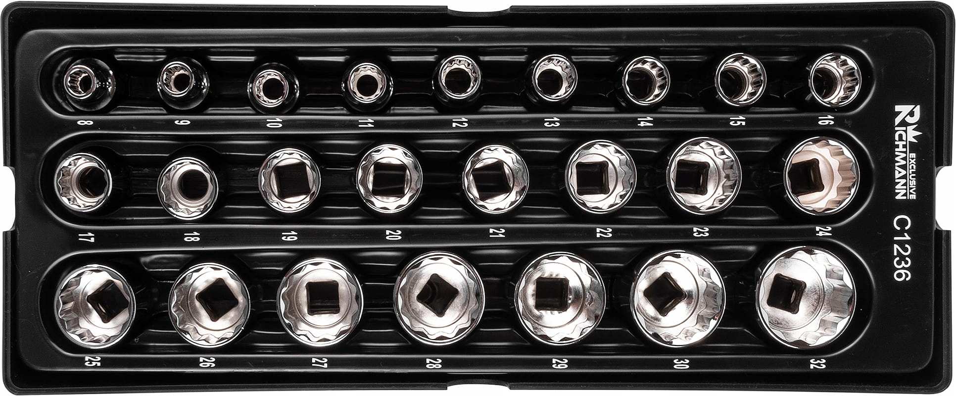 ZESTAW 24 NASADEK 12 KATNYCH WKLAD RICHMANN C1236 Mark Richmann