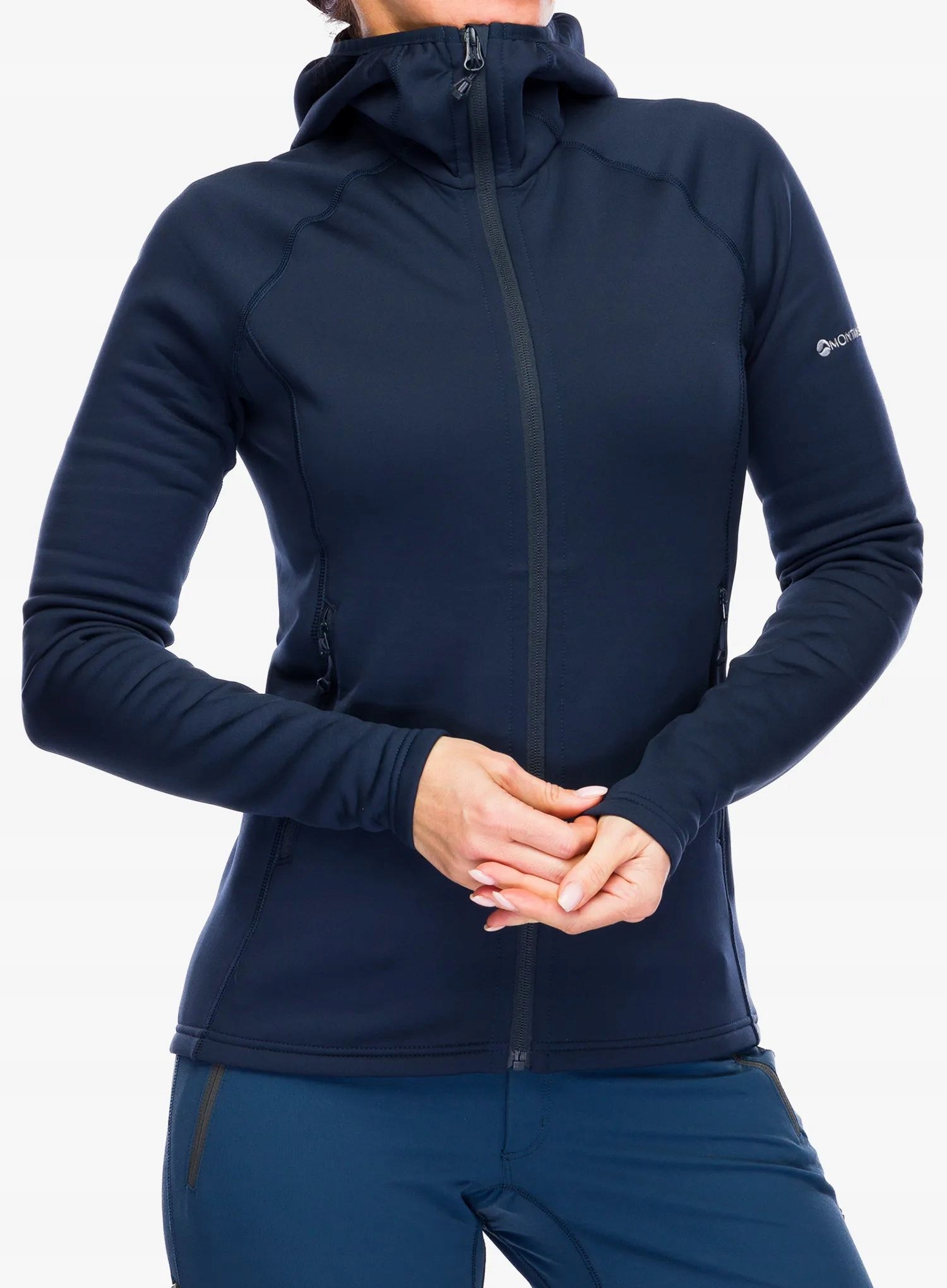 Bluza z kapturem damska Montane Fury Hoodie eclipse blue S