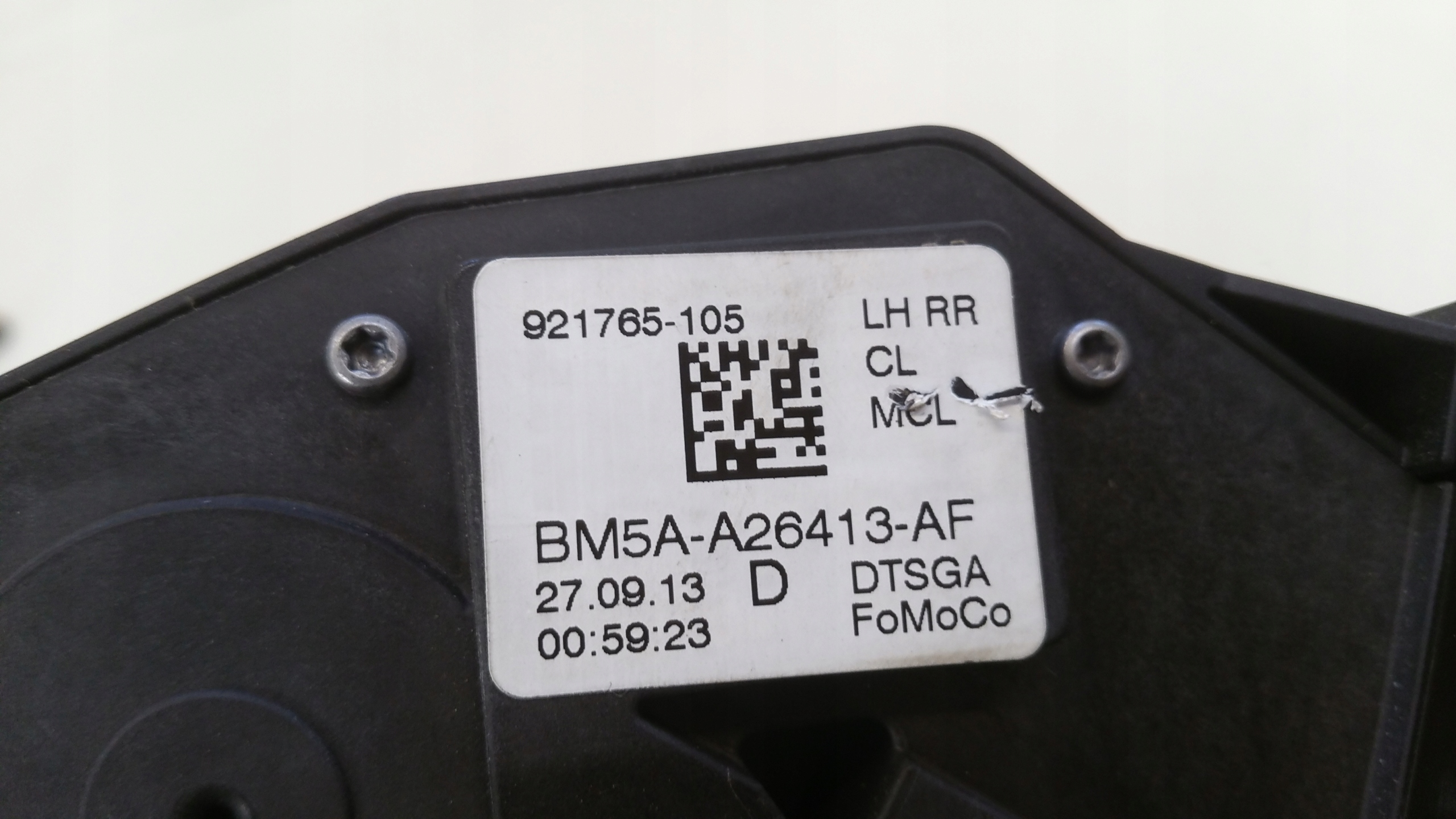lock left rear part BM5AA26413AF Ford Focus MK3