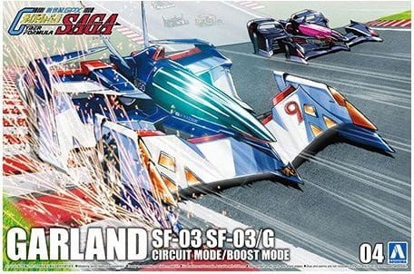 Garland Sf-03 Sf-03/g Circuit Mode/Boost Mode 1:24 Aoshima 05906