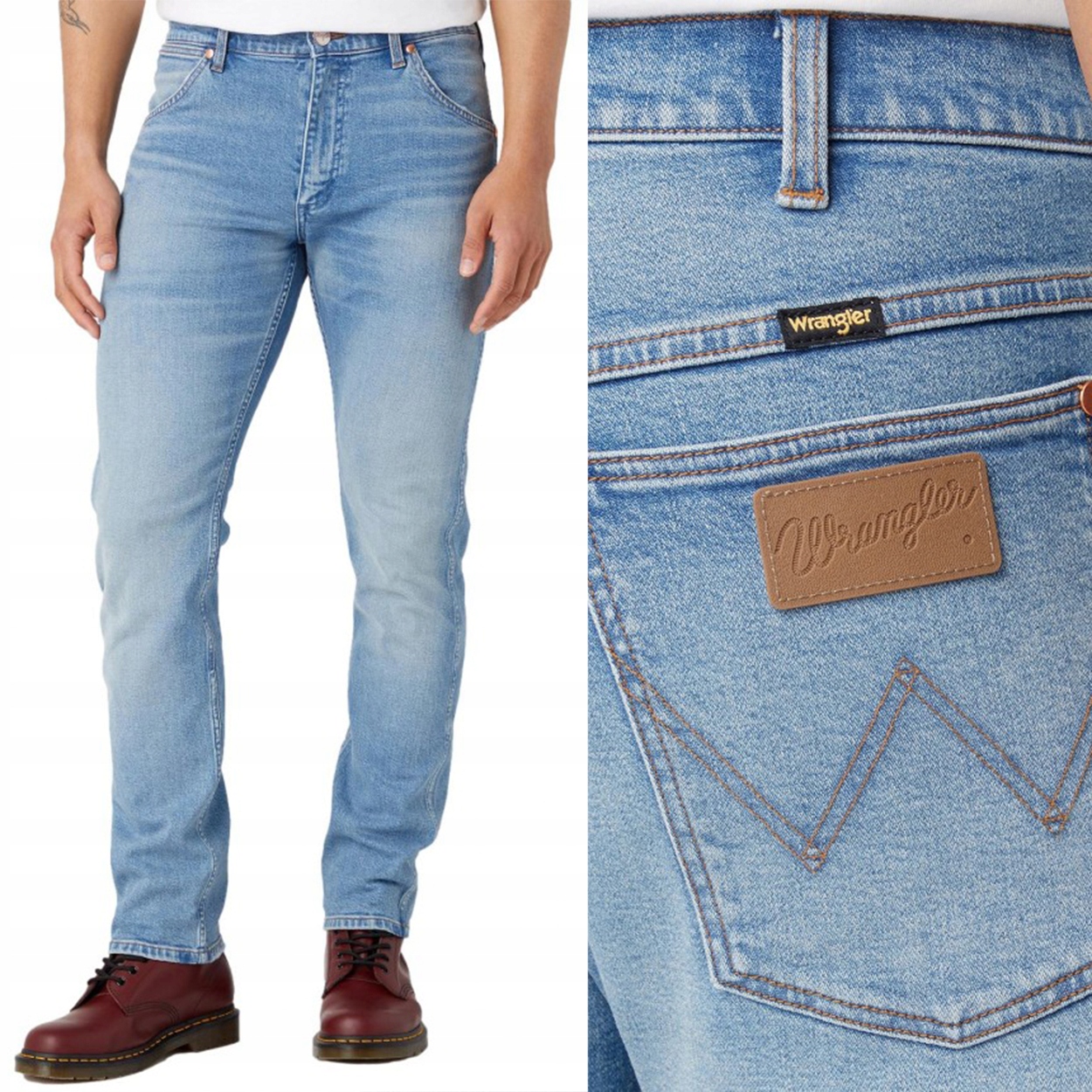 Wrangler 11MWZ Slim Džíny Heartbroken přiléhavé džínové kalhoty W31 L32