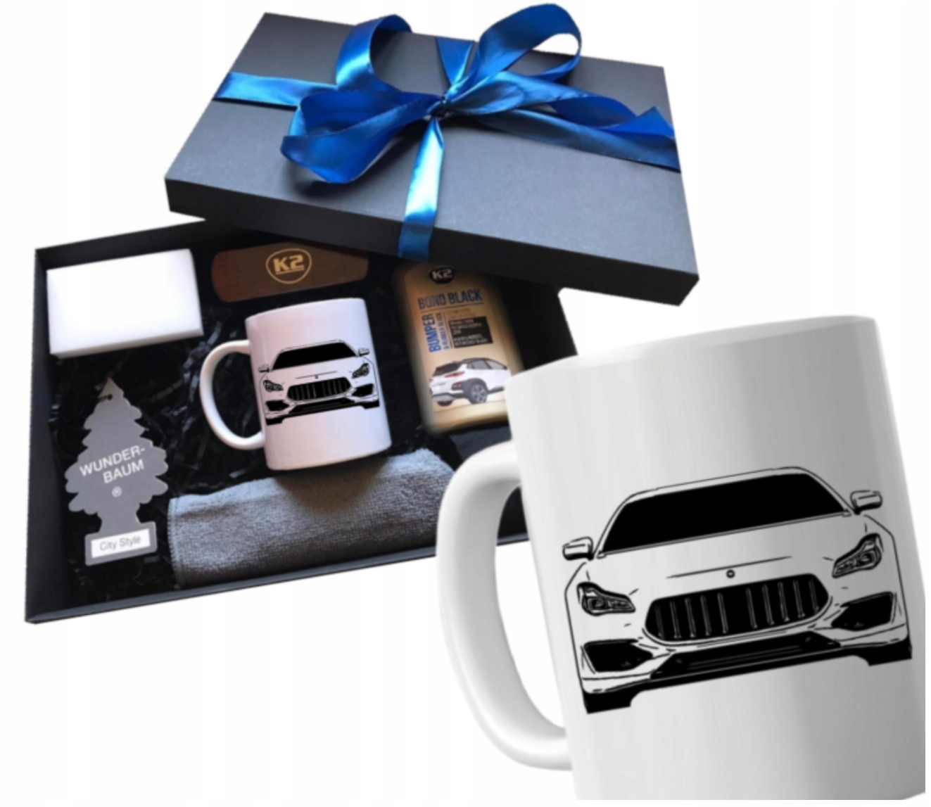 Sada Dárek k narozeninám a jmeninám pro řidiče auta Maserati gadget hrnek