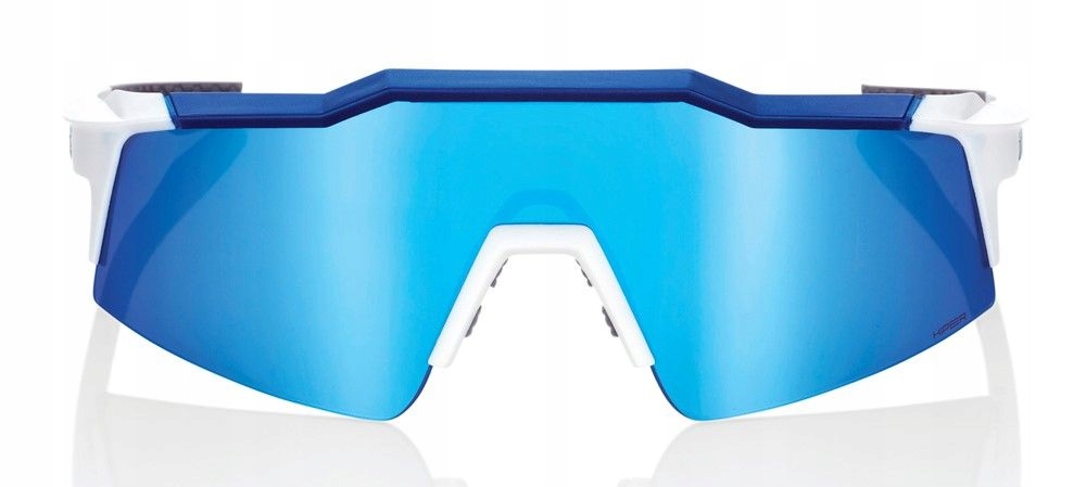 100% Speedcraft Sl Matte White/metallic Blue