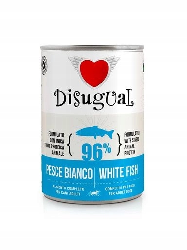 5 x Disugual Monoprotein Bílá Ryba 400 g