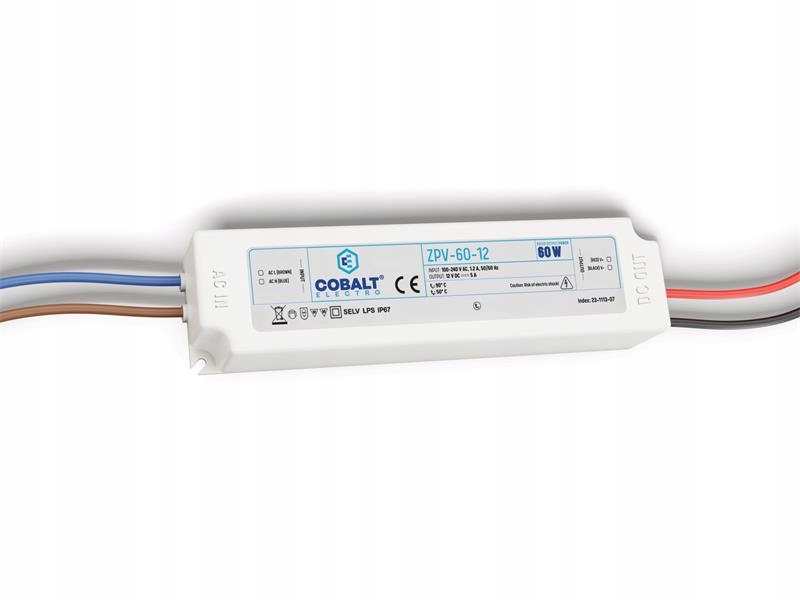 

Zasilacz impulsowy CobaltElectro Zpv 12V 60W IP67