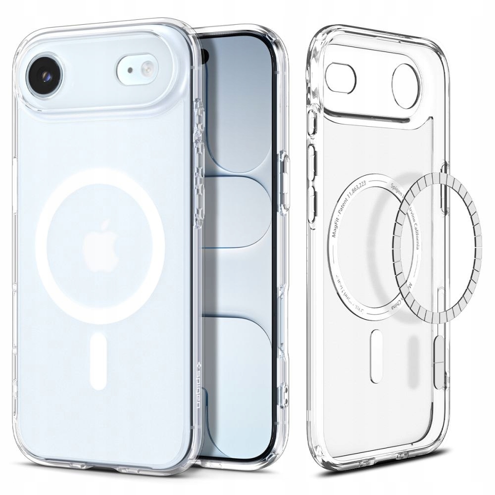 Etui ochronne case na iPhone 17 Air Ultra Hybrid MagSafe białe Spigen
