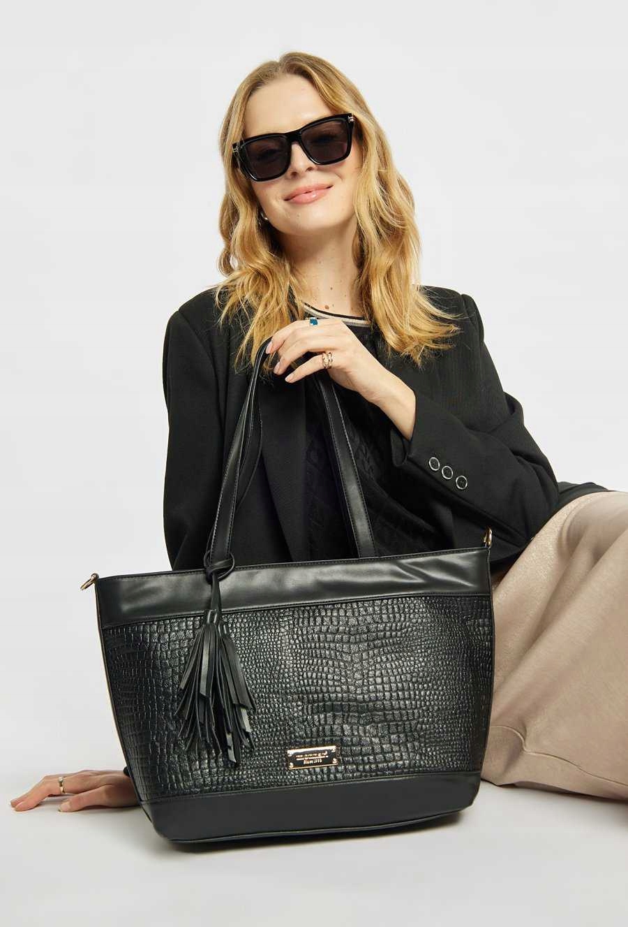 Hadí Dámská Nákupní Taška Monnari S Jednokomorovým Chvojím