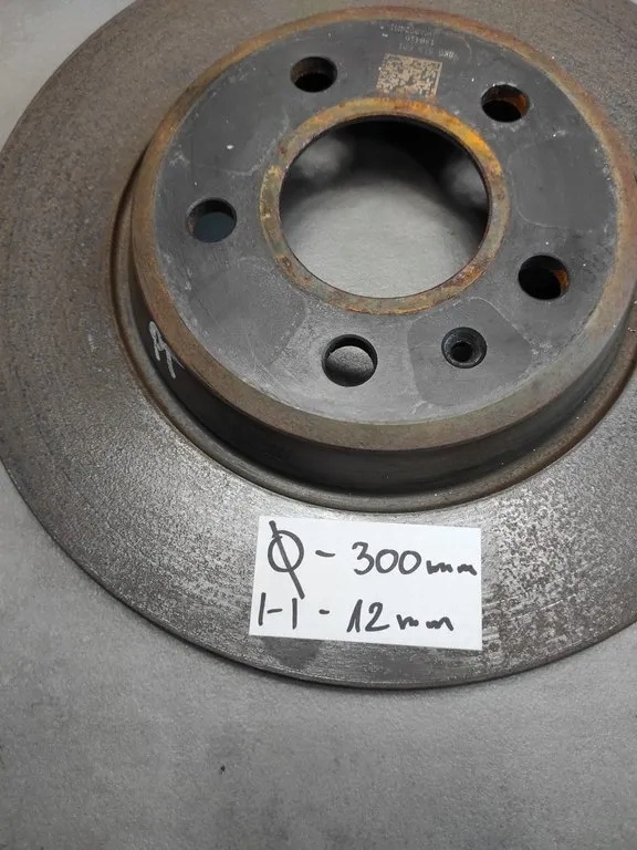 Audi A5 8TTarcze brzdové záď plotýnky 8K0615601J