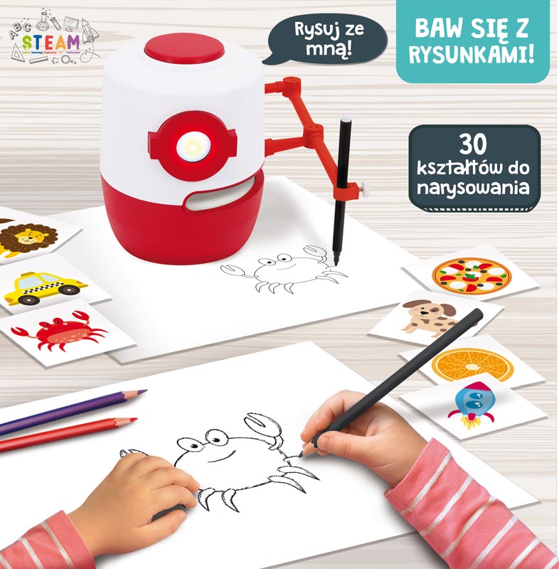 Robot Lisciani Robot edukacyjny Step GXP-831360 Marka Lisciani