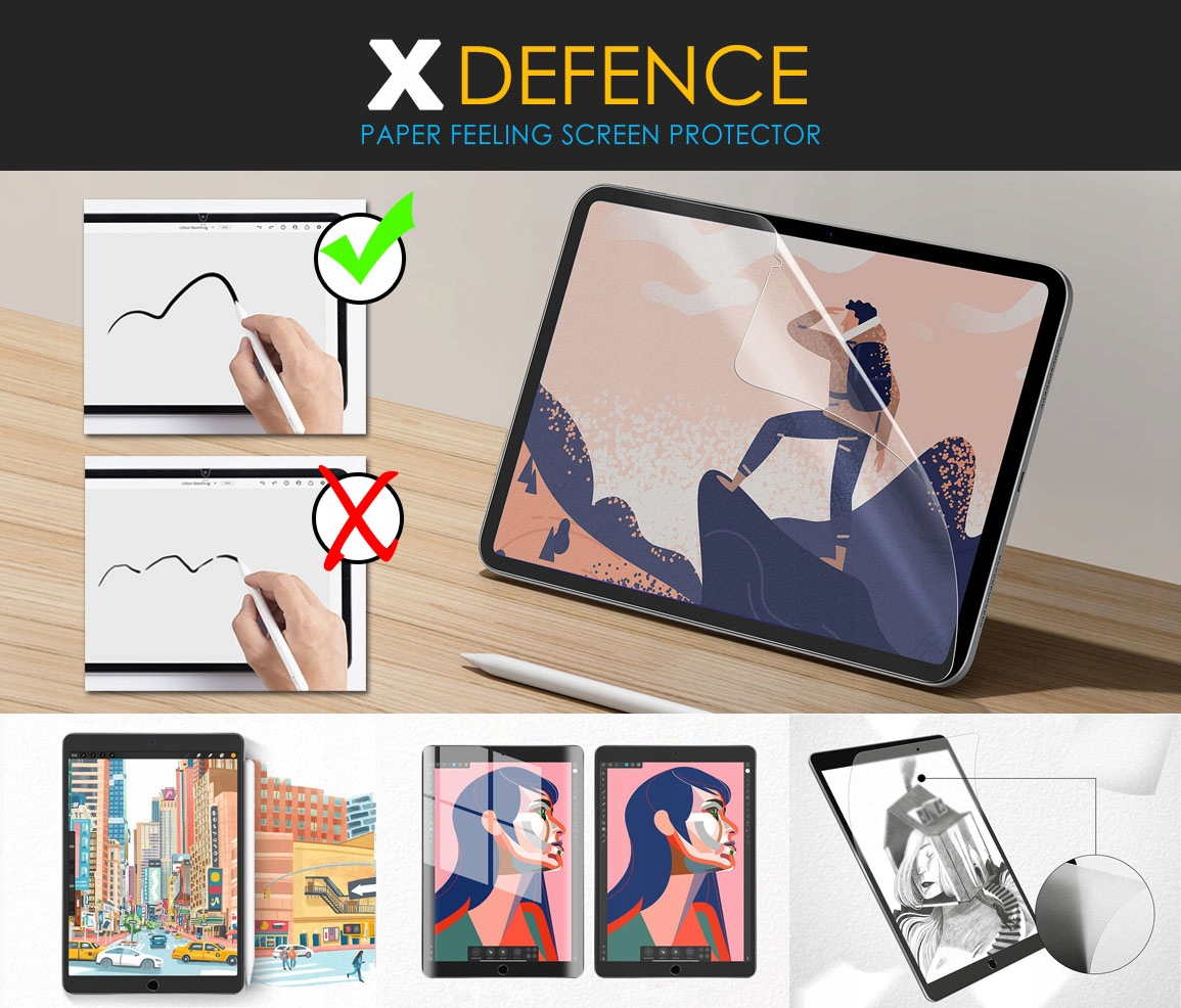 2w1 FOLIA MATOWA PAPER-FEEL LIKE NA TABLET DO SAMSUNG TAB S6 LITE 10.4 Autor aaa