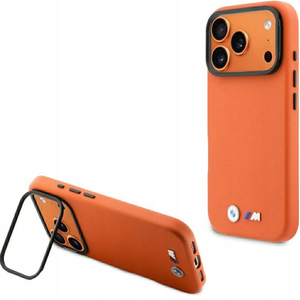 Pouzdro Bmw pro iPhone 17 Pro Max, MagSafe, pevné, ochranné, s podstavcem