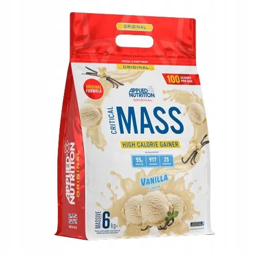 Applied Nutrition Gainer Critical Mass Vanilka Prášek 6000 g