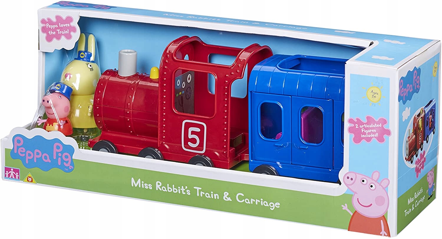 

Tm Toys Świnka Peppa Pociąg Pani Królik 06152