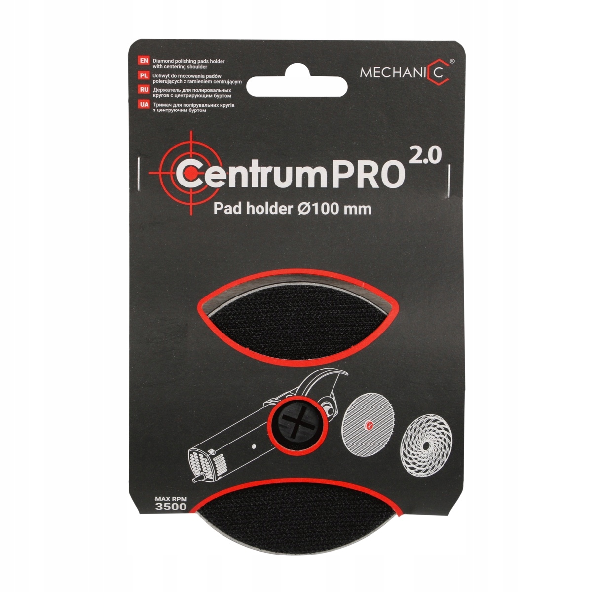 Distar Držák Pad Holder 100x14,7xM14 Centum Pro