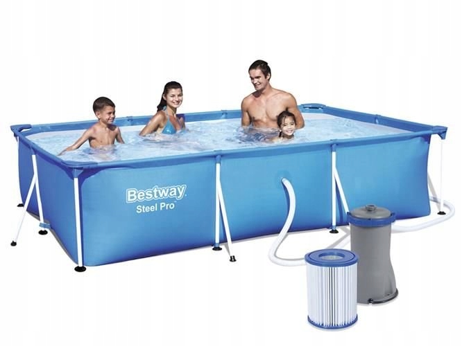 Obdĺžnikový roštový bazén Bestway 300 x 201 cm