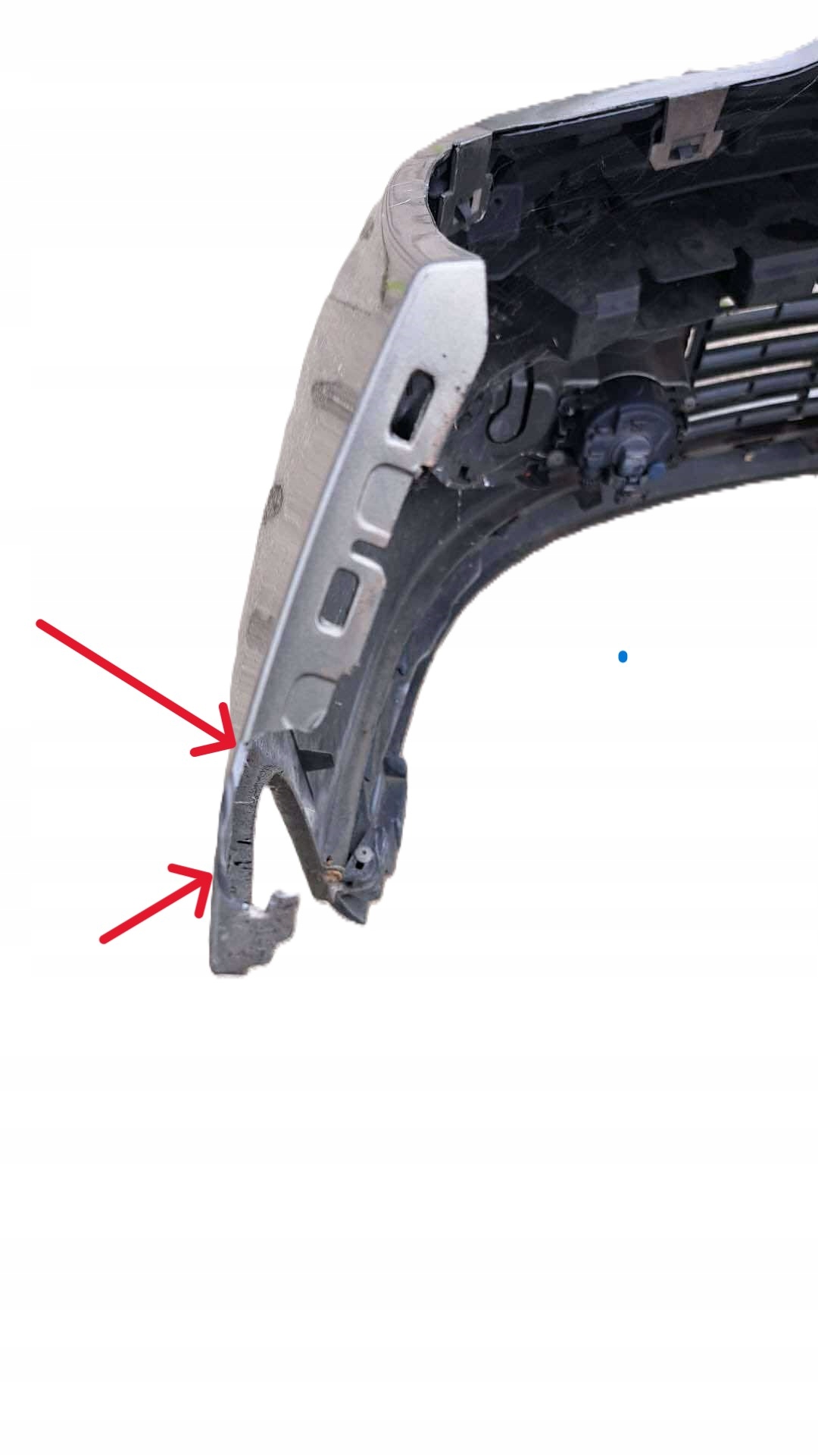 ZDERZAK PRZEDNI PRZÓD RENAULT FLUENCE 10-13 BZGP Strona zabudowy przód