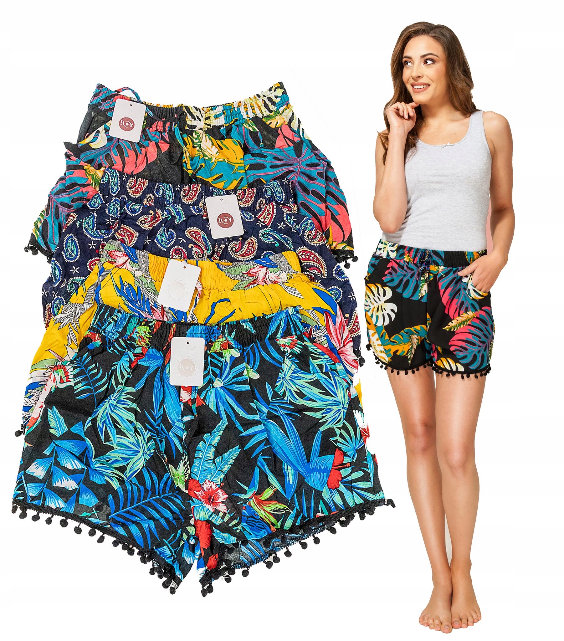 

Yo!club Spodenki Damskie krótkie szorty S/m