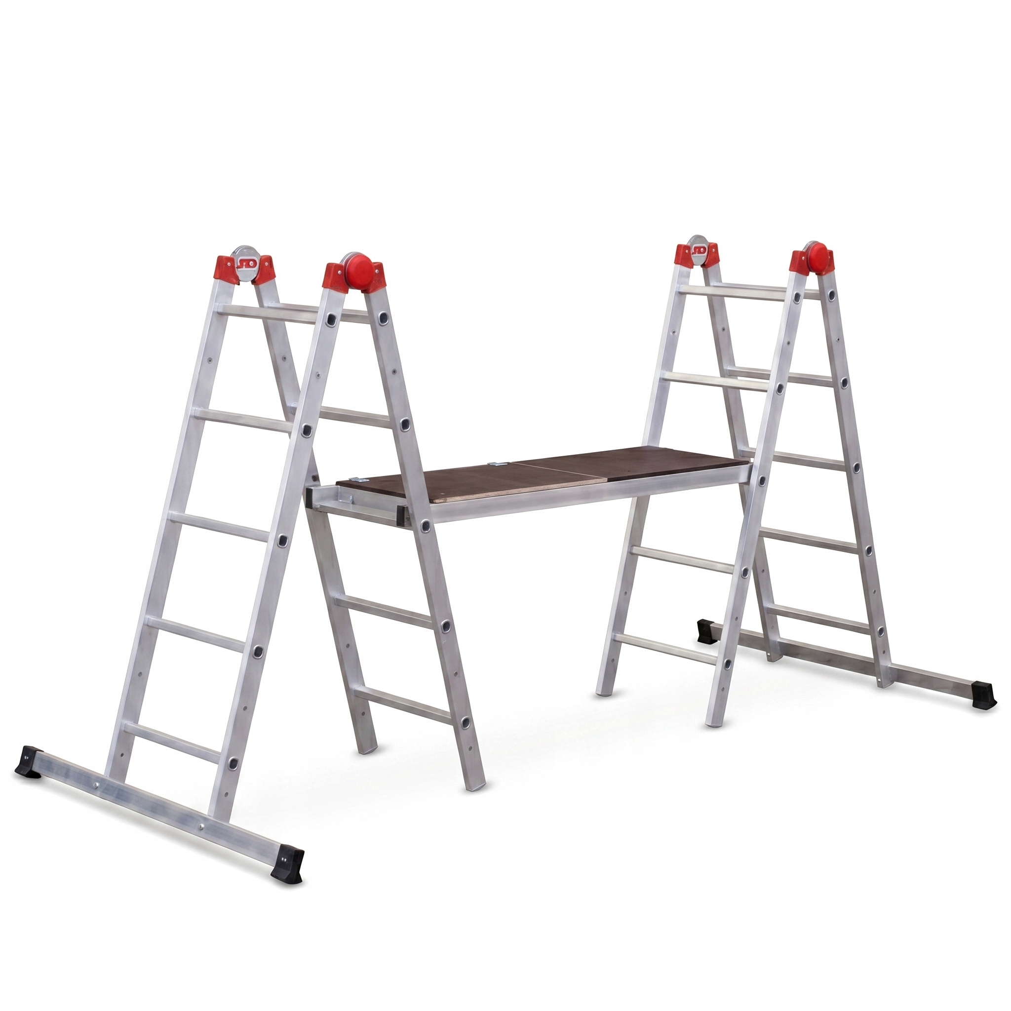 Rusztowanie aluminiowe przegubowe jezdne przejezdne 4w1 GIERRE Easy 200 G-FA200EY 3,8 m modułowe — 16