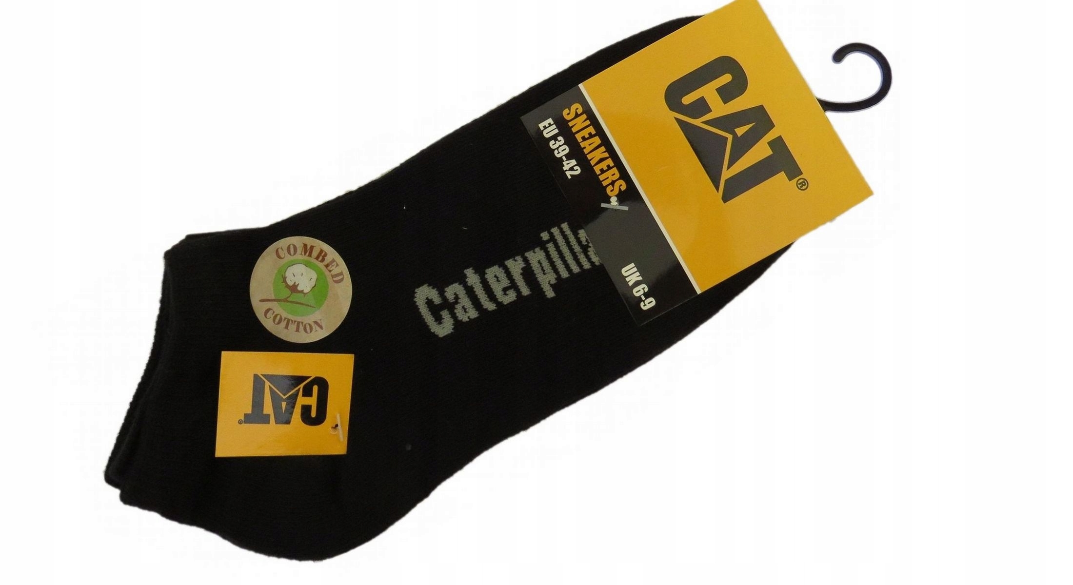 

5szt Cat Caterpillar stopki skarpety 47-50 czarne