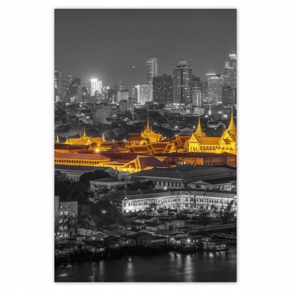 

Plakaty 40x60 Gold night in Bangkok