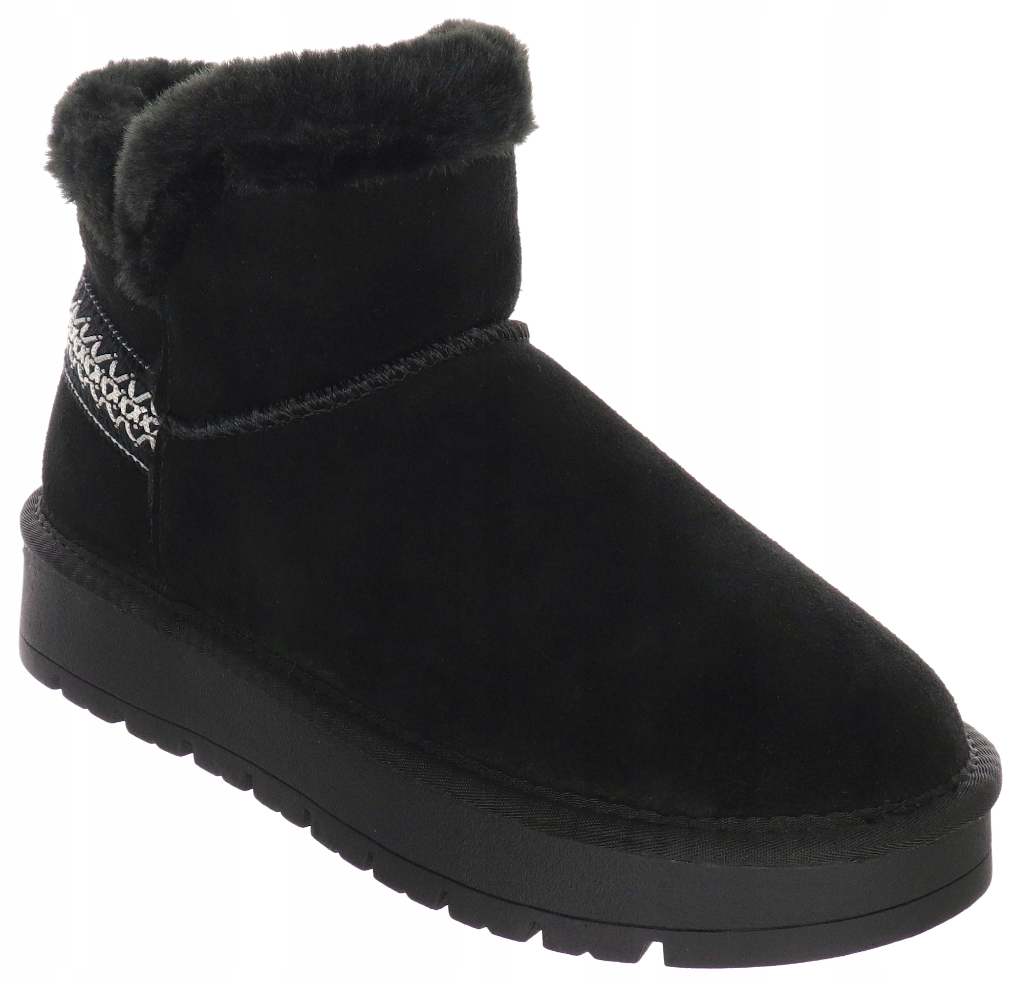 Dámské Kotníkové Boty zateplené sněhule American Club , Vel. 40