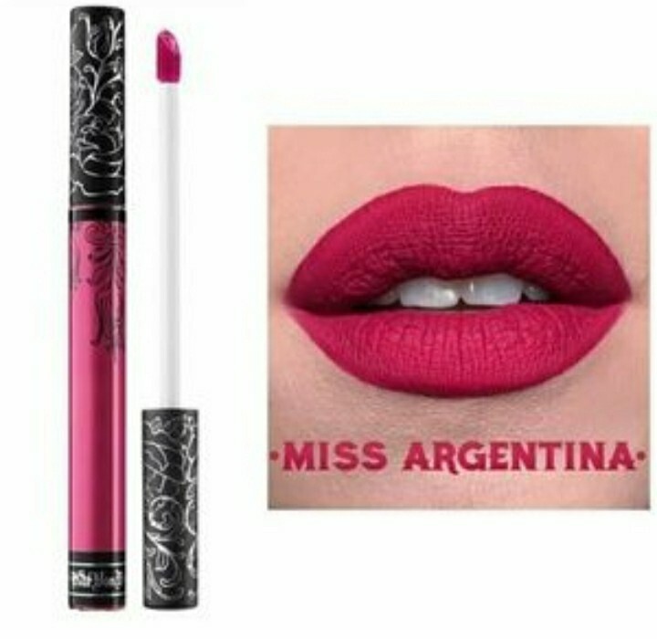 KAT VON D EVERLASTING MISS ARGENTINA POMADKA W PŁYNIE ORYGINAŁ