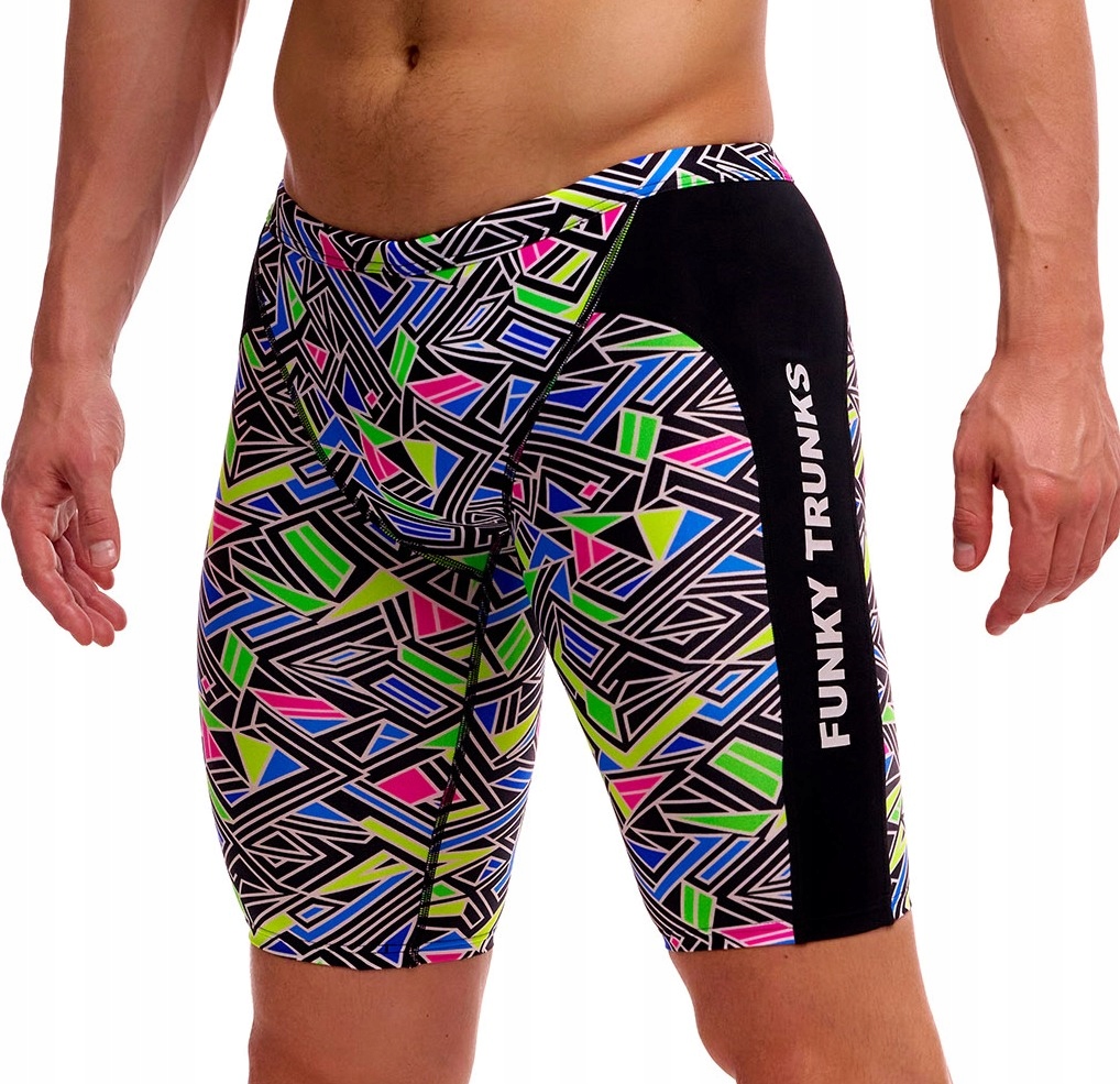 Kraťasy na plavání Jammery Funky Trunks Bits of Peace L (UK36)