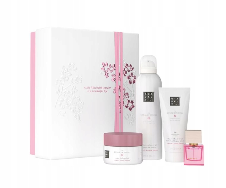 Rituals The Ritual Of Sakura Pianka Peeling Krem do ciała Woda Perfumowana