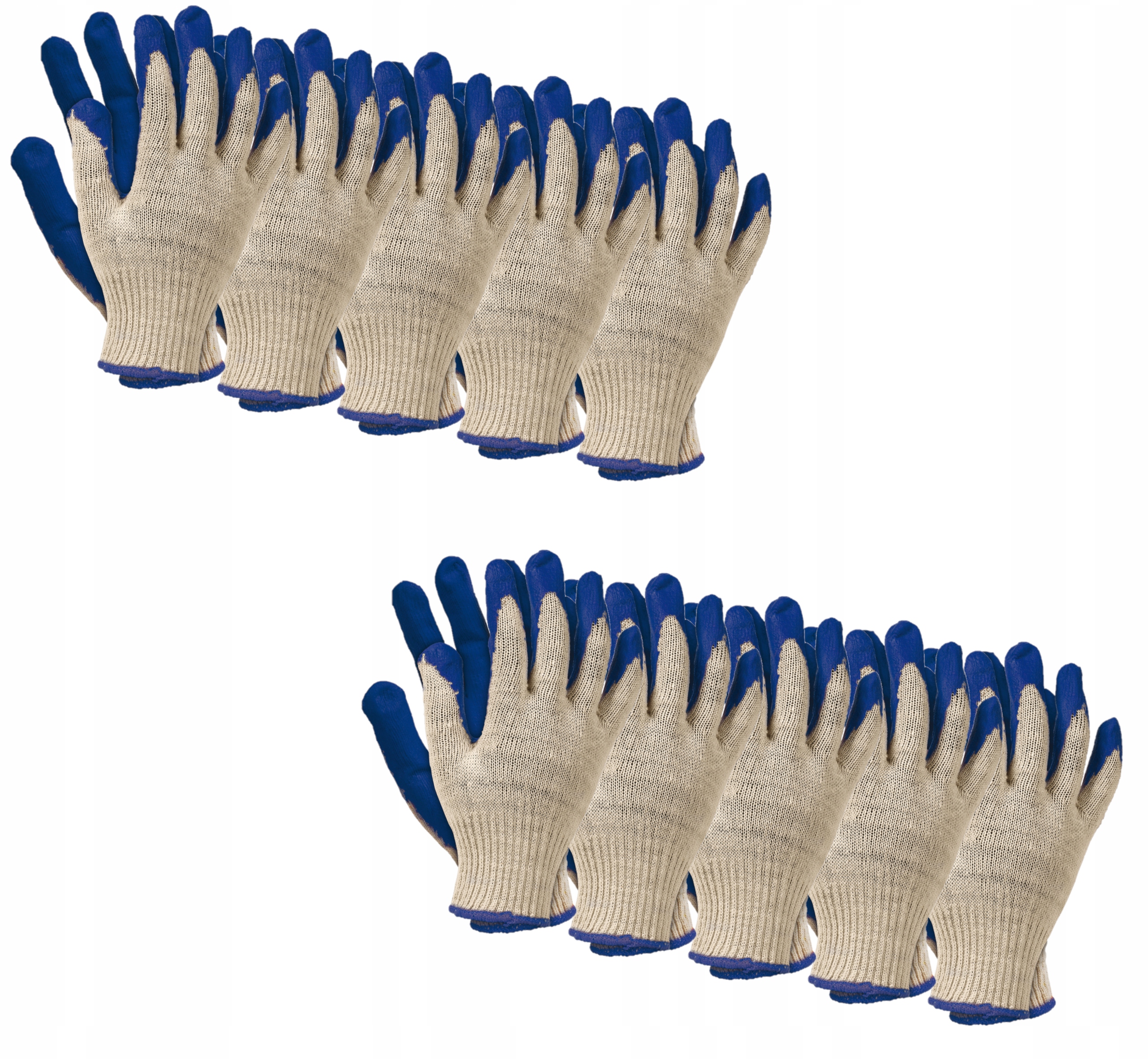 

Zestaw Rękawice ochronne robocze Wampirki 10 par