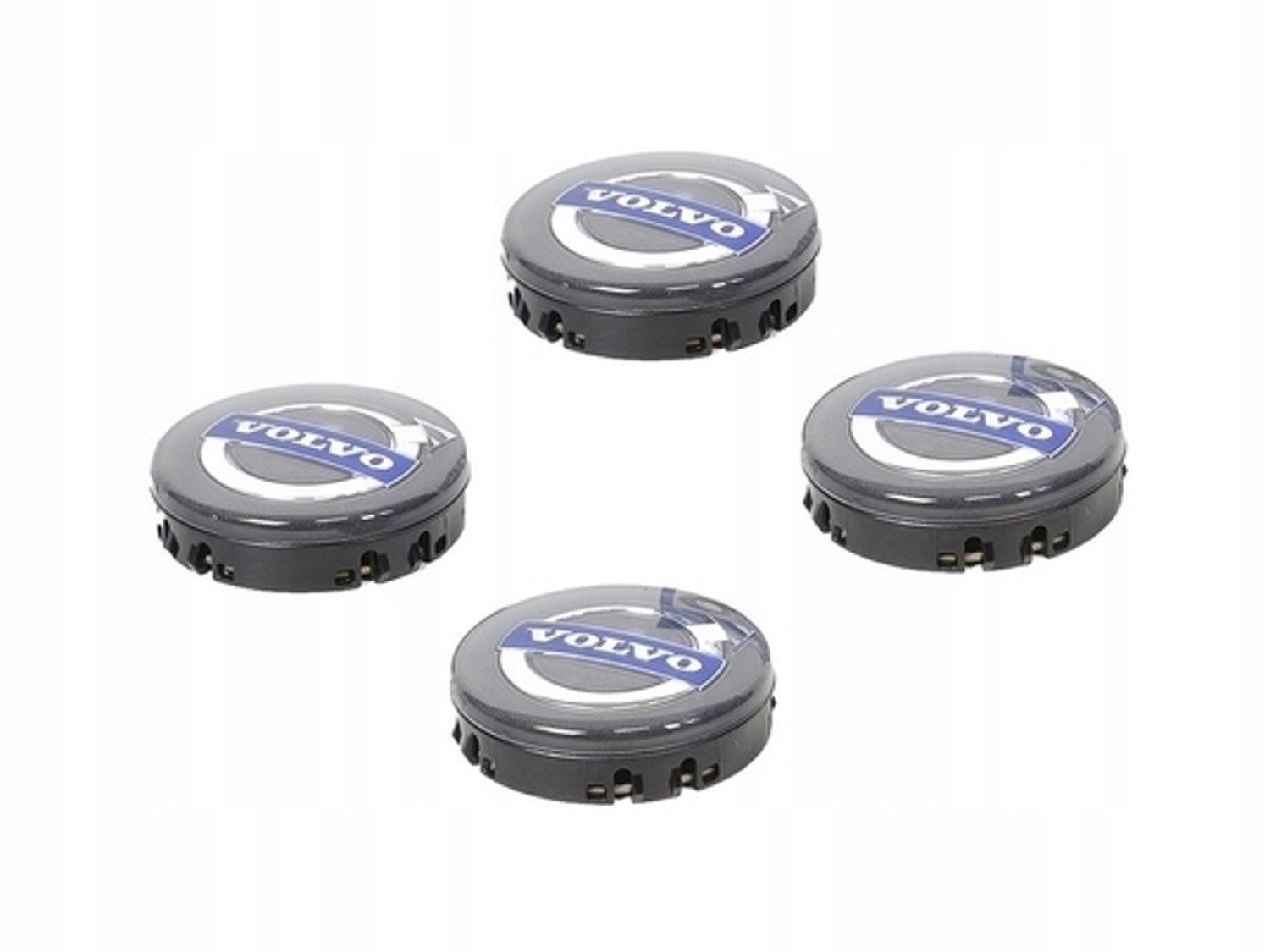 VOLVO aluminum RIM caps OE gray 4pcs