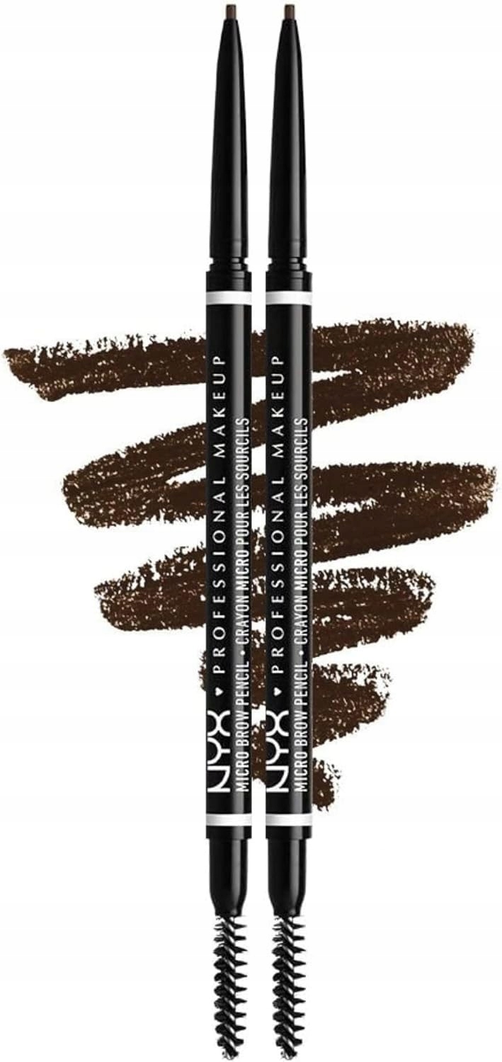 Pastelky na obočí kartáček Nyx Professional Makeup Micro Brow Pencil dvojbalení
