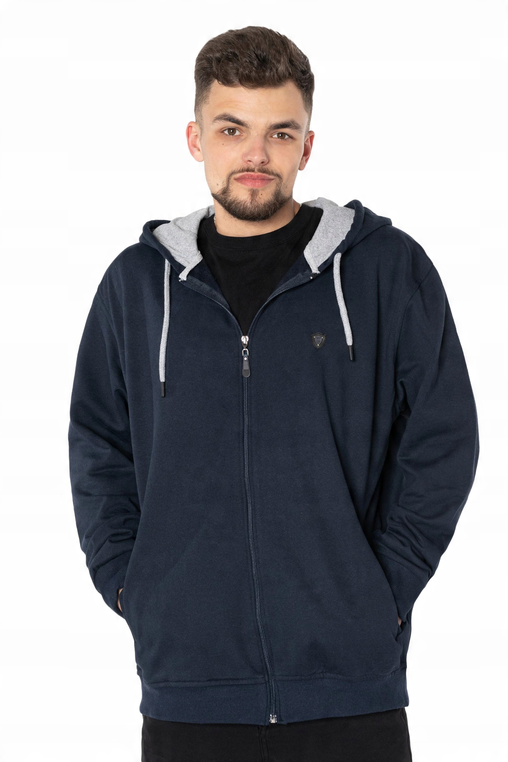 

Duża Bluza Dresowa Męska Rozsuwana Sport 634-3 5XL
