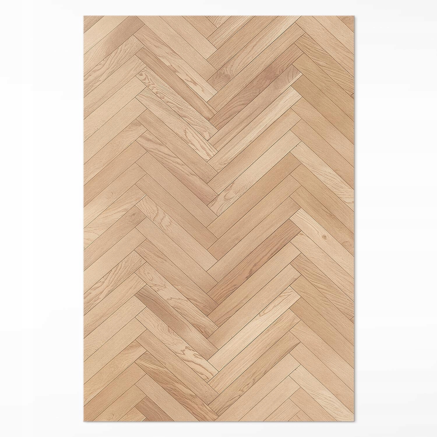 Loftový vinylový koberec Elegantná jedľa svetlé drevené parkety 80x120 cm