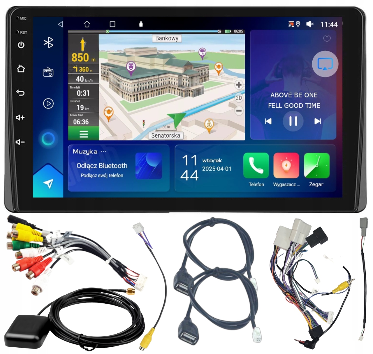 Autorádio Toyota Corolla 11 2013-2018 Wifi Bt Usb 2GB 64GB