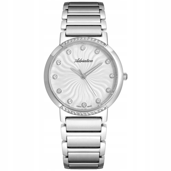 Dámské hodinky Adriatica A3644.5143QZ Zirkony stříbrné