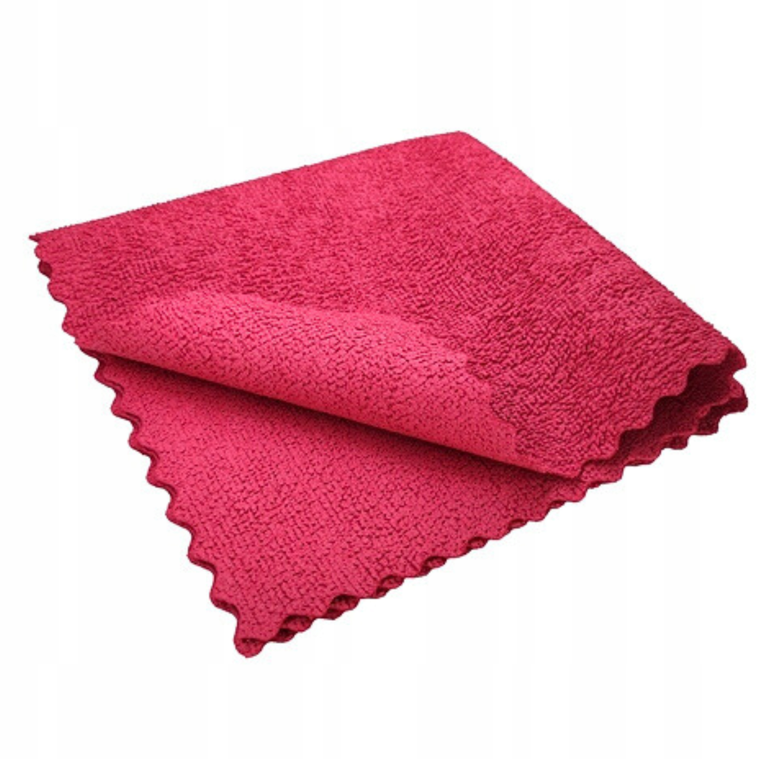 Ścierka mikrofibra (mikrofaza) York w opakowaniu 5 szt. czerwony