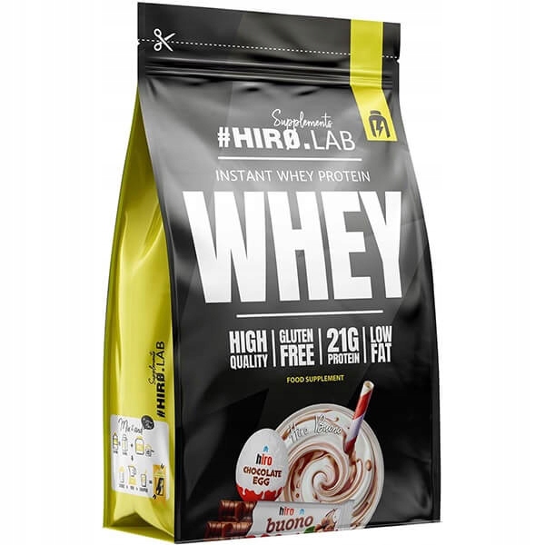 Hiro.lab Instant Whey Protein protein Wpc 2000 g příchuť hiro buono