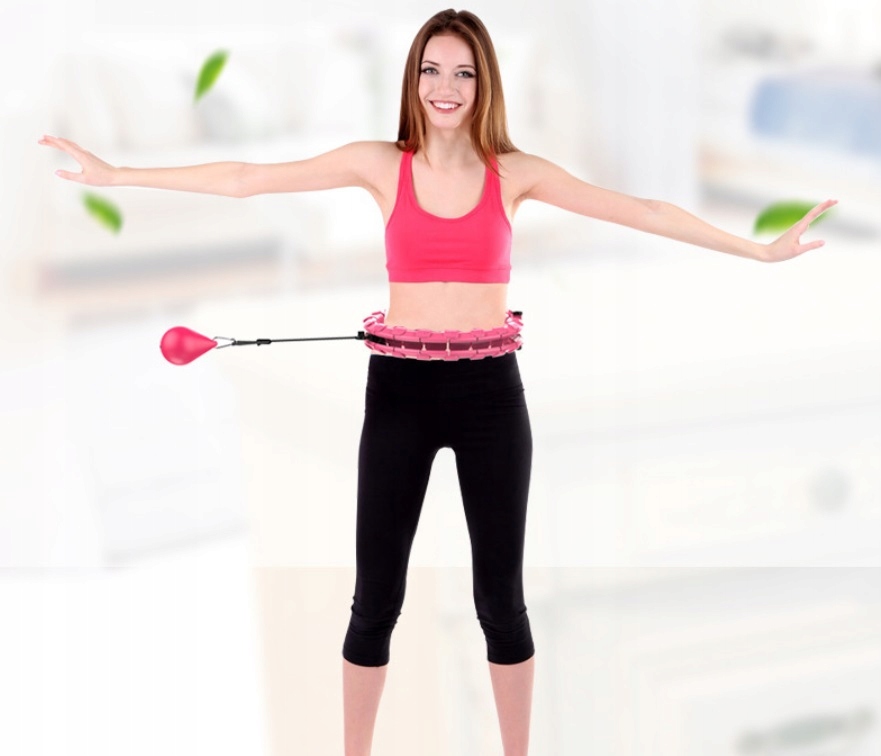 ODCHUDZAJĄCE HULA HOP z WYPUSTKAMI i OBCIĄŻNIKIEM Model sinoteck