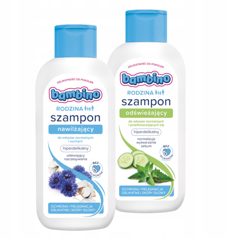 

Szampon do włosów Bambino Rodzina 2x400ml