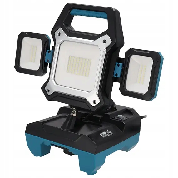 Dedra aku svietidlo Led 18V/230V, 96 diód, 2500lm/4000lm, IP54, Sas+all, Ded