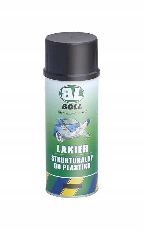 Lakier strukturalny Boll spray czarny