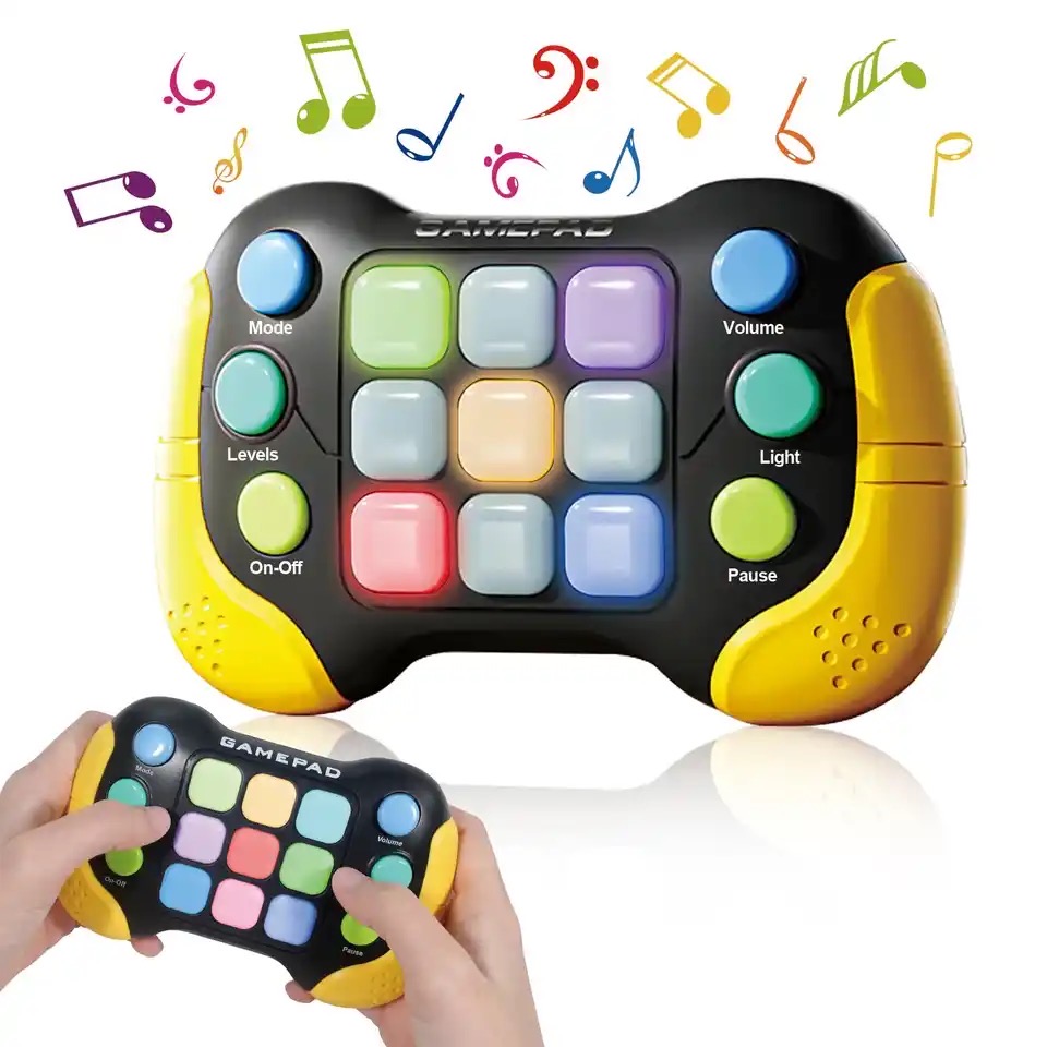 GAMEPAD GRA POP IT PUSH ELEKTRYCZNA ANTYSTRESOWA ZRĘCZNOŚCIOWA NOWA KONSOLA
