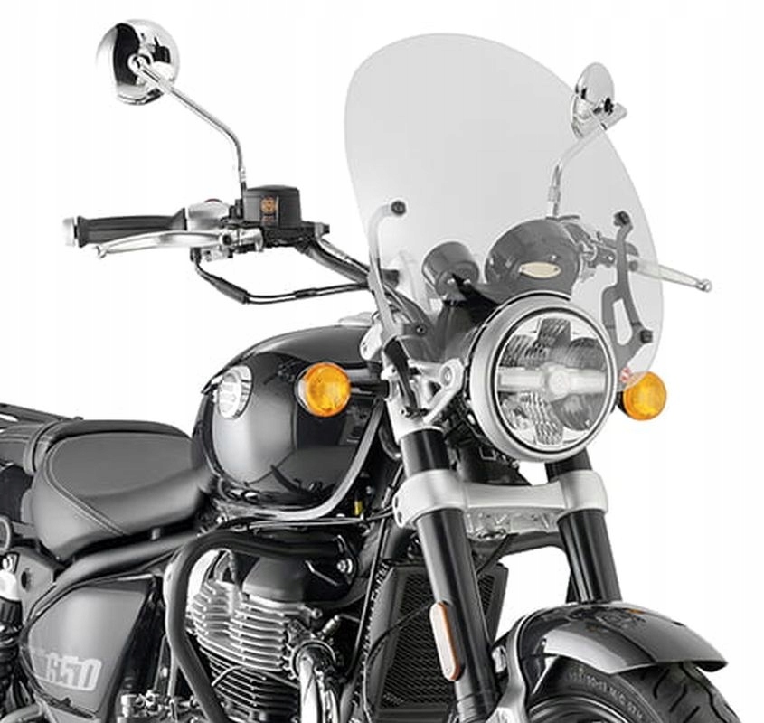 Kappa 2024/02 Sklo Royal Enfield Meteor 650 '23, 38 X 42 CM Transparentné