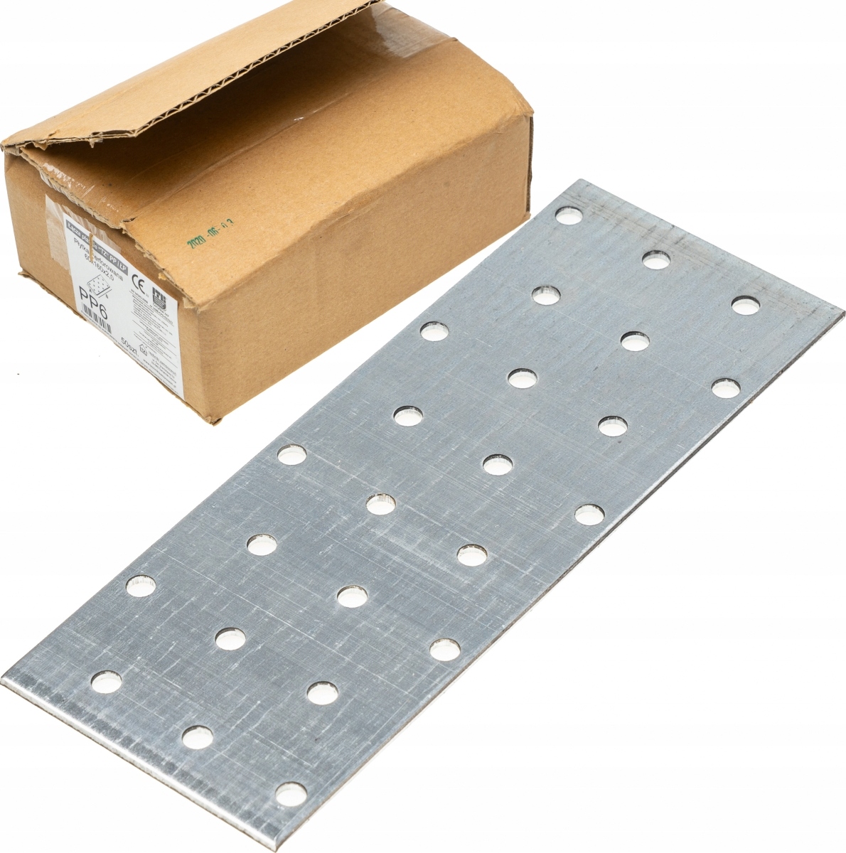 

50x Łącznik ciesielski 160x60 2mm płaskownik PP6